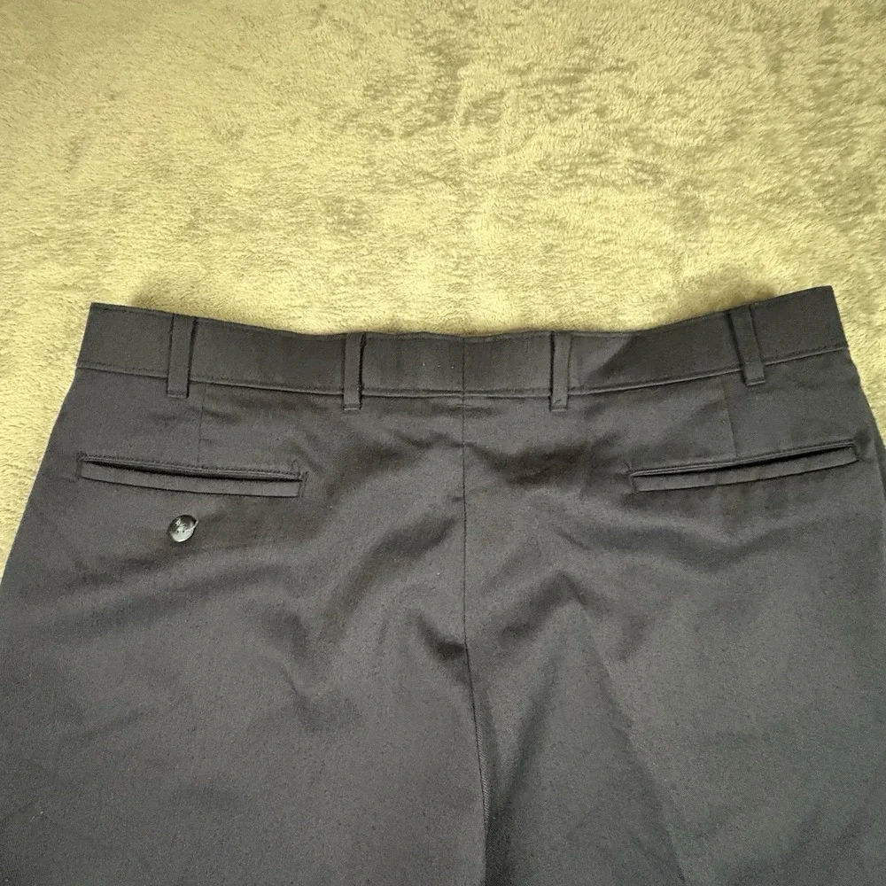 Levi's Action Men's (Fits Like 38x30) Navy Dress Slacks Straight Leg SEE DESCRIP